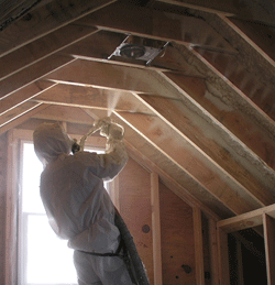 Fort Worth TX attic spray foam insulation